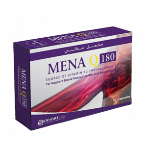 MENA Q-180 ( VITAMIN K2 as MENAQUINONE-7 ) — DIETARY SUPPLEMENT 20 CAPSULES